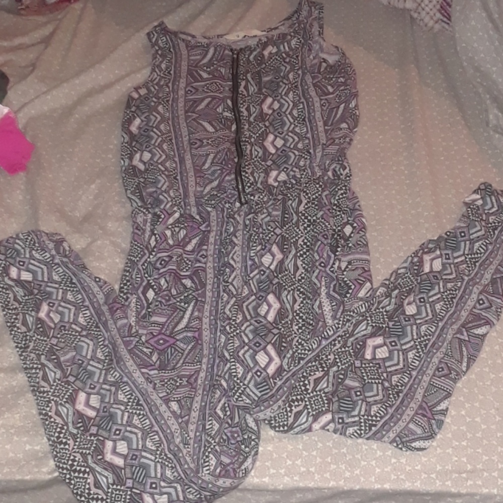 Zip up, Joger Style, Sleevless Jump suit